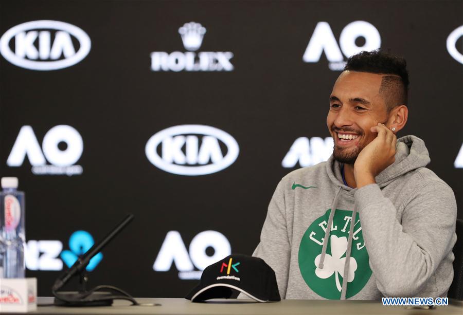 (SP)AUSTRALIA-MELBOURNE-TENNIS-AUSTRALIAN OPEN-PRESS CONFERENCE