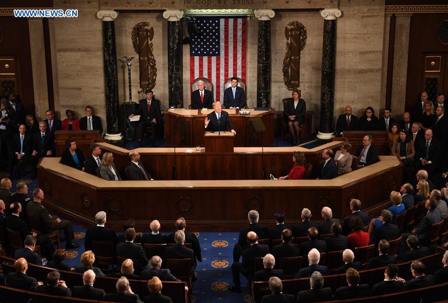 U.S.-WASHINGTON D.C.-TRUMP-STATE OF THE UNION