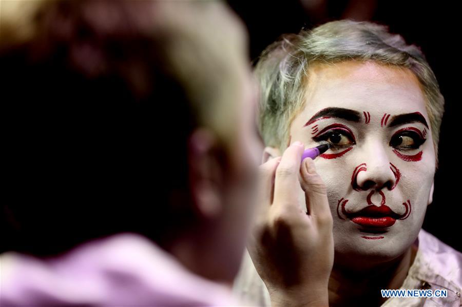 MYANMAR-BAGO-THABIN TROUPE-TRADITIONAL SHOW