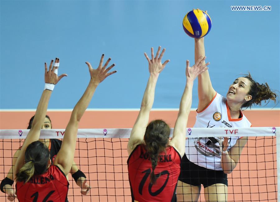 (SP)TURKEY-ISTANBUL-VOLLEYBALL-TURKISH WOMEN LEAGUE-FINAL