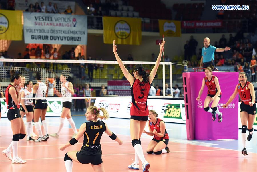 (SP)TURKEY-ISTANBUL-VOLLEYBALL-TURKISH WOMEN LEAGUE-FINAL