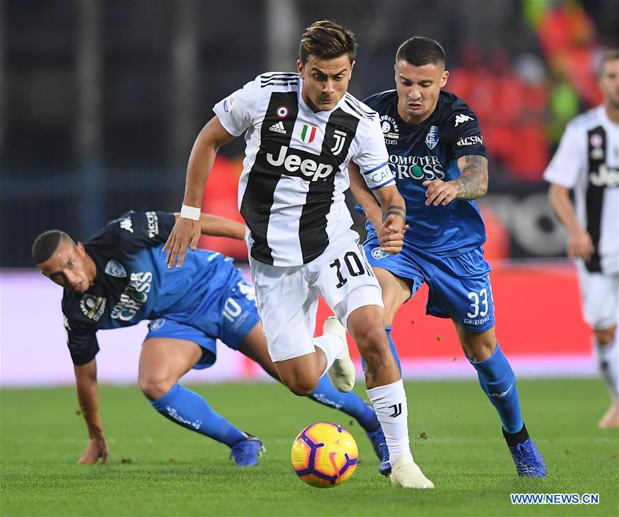 (SP)ITALY-EMPOLI-SOCCER-SERIE A-JUVENTUS VS EMPOLI