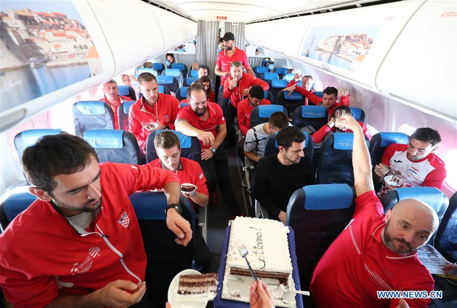 (SP)CROATIA-ZAGREB-TENNIS-DAVIS CUP-CELEBRATION