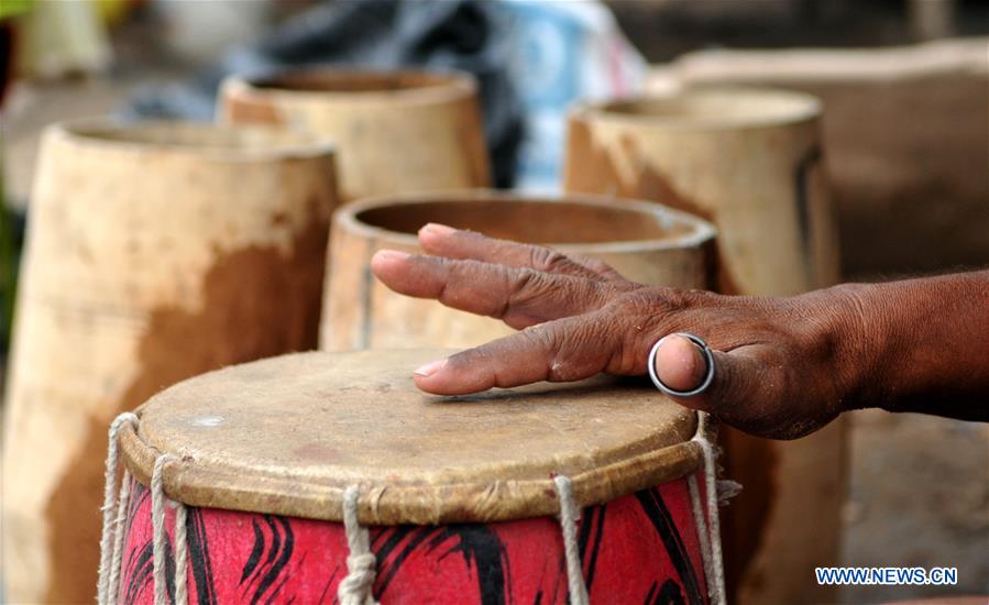KASHMIR-JAMMU-DRUM MAKING