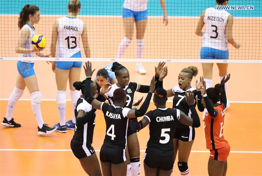 (SP)JAPAN-HAMAMATSU-VOLLEYBALL-WOMEN'S WORLD CUP-KENYA VS ARGENTINA