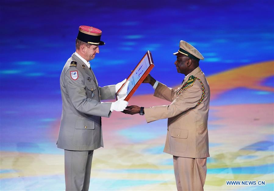 (SP)CHINA-WUHAN-7TH MILITARY WORLD GAMES-CLOSING CEREMONY