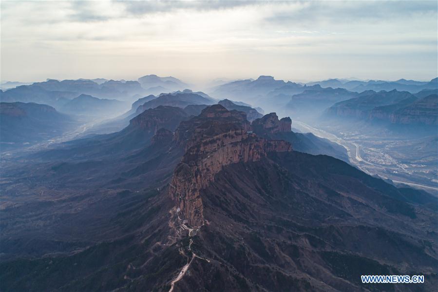 CHINA-HEBEI-HANDAN-SCENERY-AERIAL VIEW (CN)