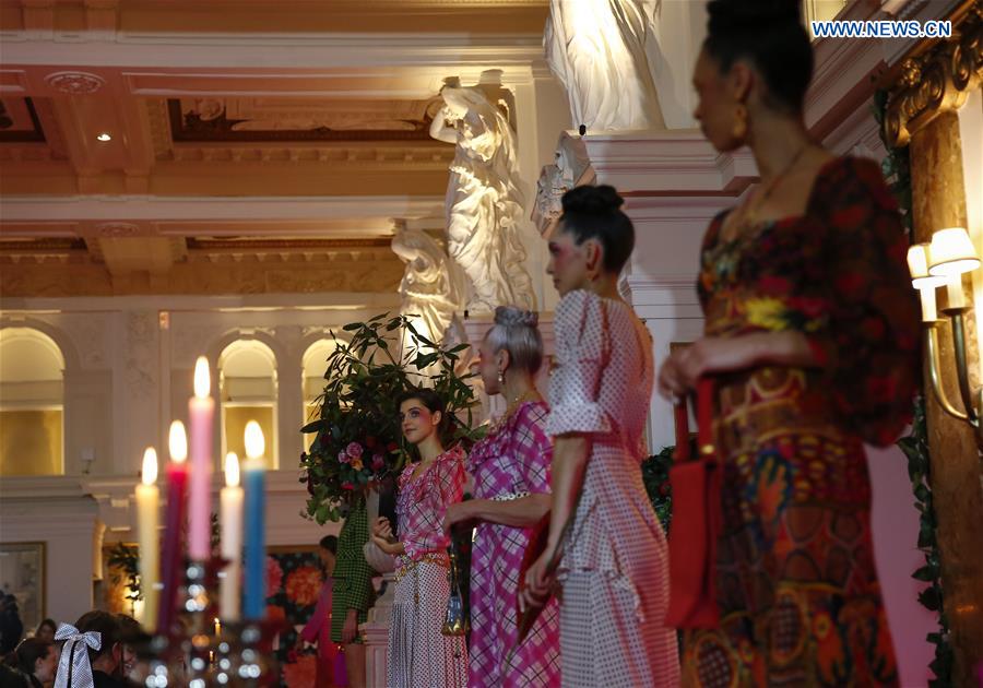 BRITAIN-LONDON-FASHION WEEK-RIXO