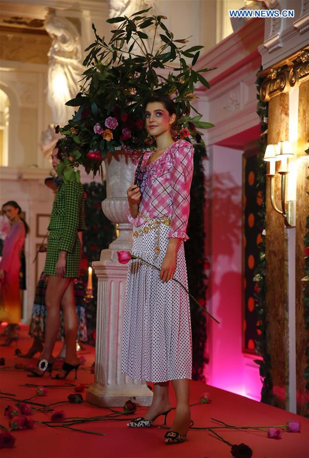 BRITAIN-LONDON-FASHION WEEK-RIXO