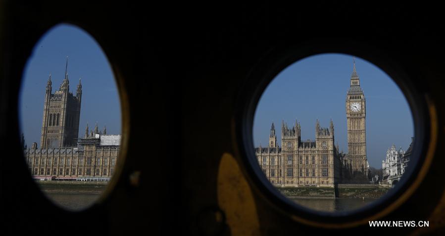 Photo taken on March 28, 2017 shows the Houses of Parliament in London, Britain. Britain will trigger its exit from the European Union on March 29, nine months after the country voted to leave the European Union. (Xinhua/Han Yan) Photo taken on March 28, 2017 shows the Houses of Parliament in London, Britain. Britain will trigger its exit from the European Union on March 29, nine months after the country voted to leave the European Union. (Xinhua/Han Yan)