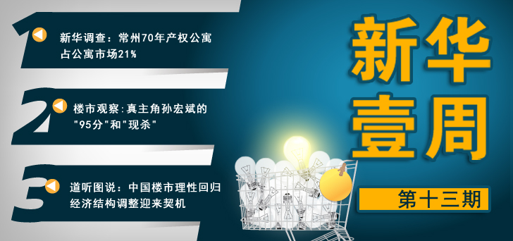 新華房產常州站《新華壹周》第十三期