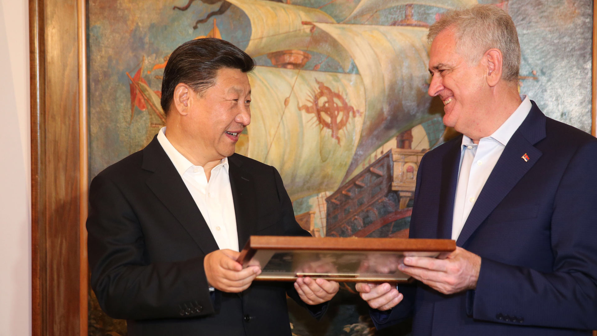 習近平同塞爾維亞總統尼科利奇舉行會晤