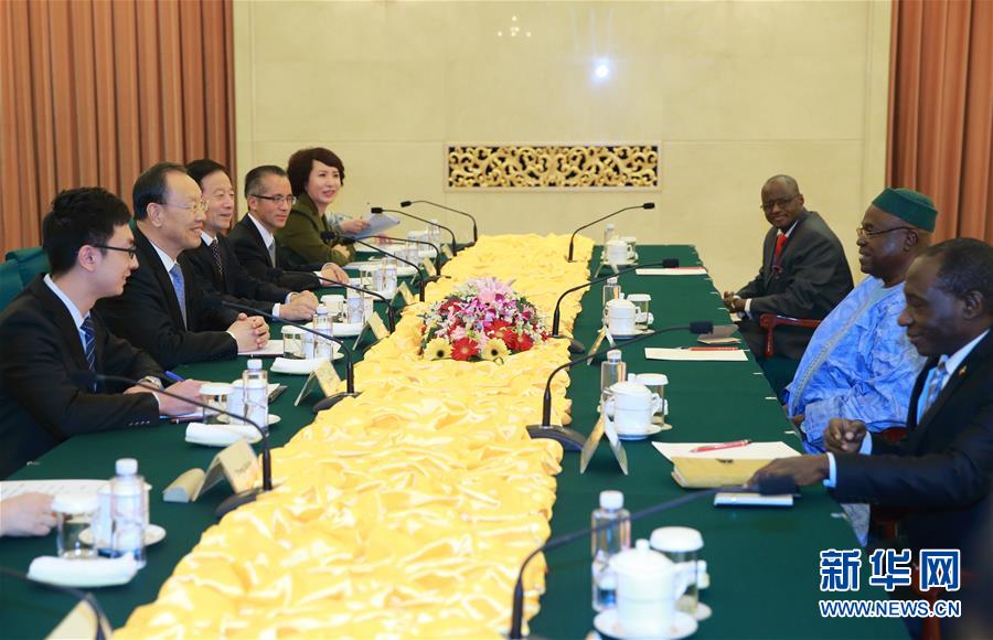 (XHDW)杜青林與馬里經(jīng)社文理事會(huì)主席會(huì)談