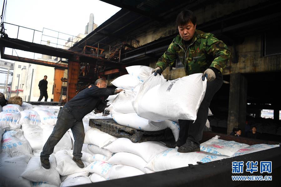 (新春走基層)(7)安徽:農(nóng)資“春運”助春耕