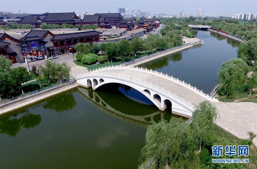 (慶祝改革開放40周年基層行·鄉(xiāng)鎮(zhèn)篇·圖文互動(dòng))(5)楊柳青青依舊,今朝景色更新——訪千年古鎮(zhèn)楊柳青