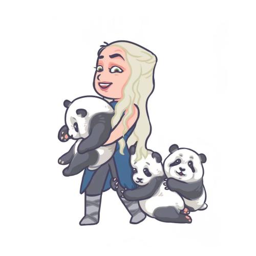 劉倩創作同人作品。受訪者供圖