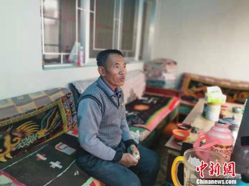 圖為黨確桑布。 謝藝觀 攝