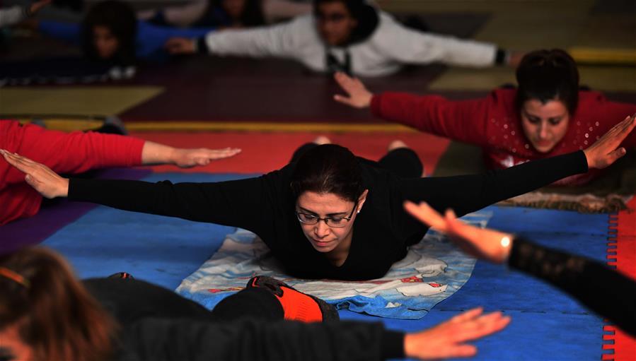 (國際·圖文互動)(2)記者手記:在瑜伽中尋求療愈心靈