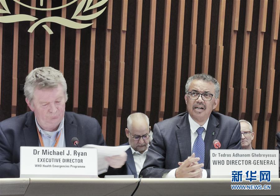 (國際)(1)世衛組織總干事:中國防控行動避免疫情在其他地區大規模蔓延