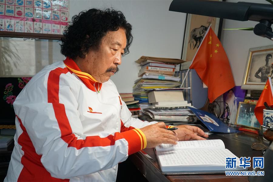 (抗疫中的真善美·圖文互動)75歲老人的戰“疫”正能量