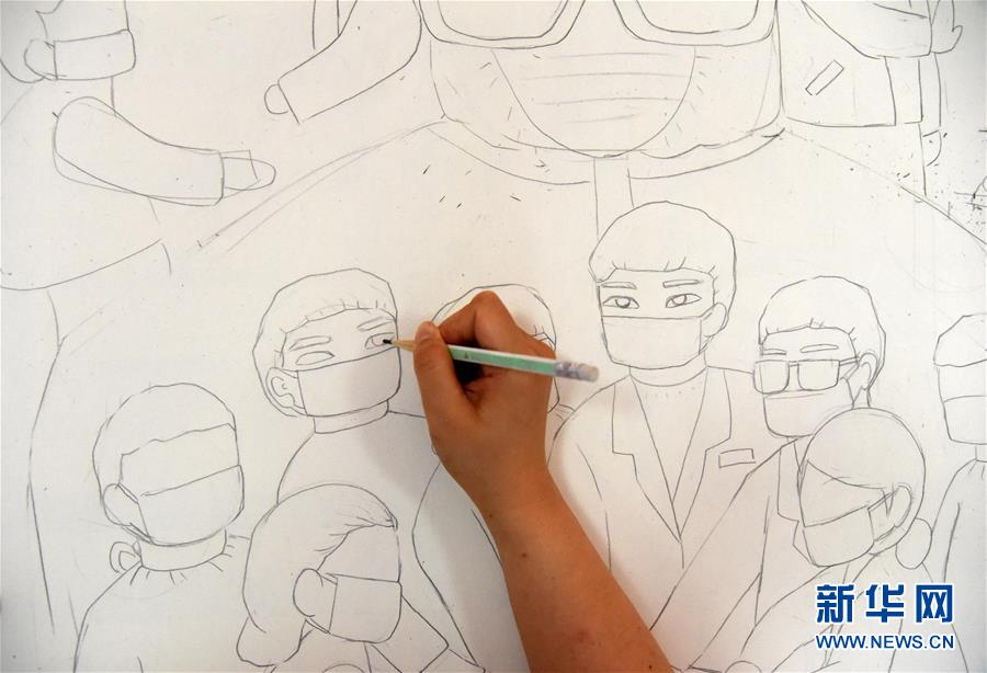 (走向我們的小康生活·圖文互動)(5)放下鋤頭拿畫筆——山東青州農民畫繪出美好新生活