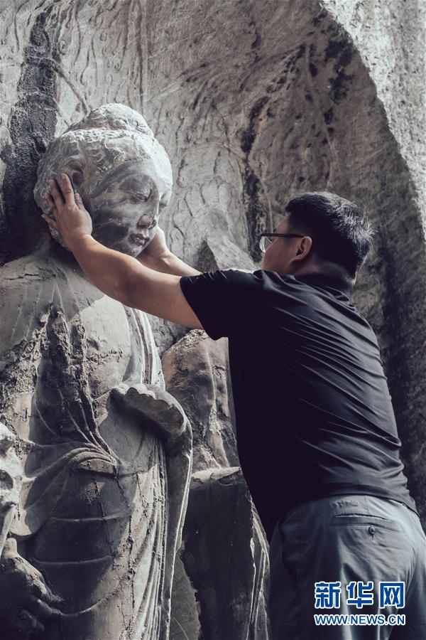 (圖文互動)(2)合體了,龍門石窟流散佛首首次實現“數字復位”
