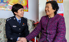 “掌上警務室里的聲音，我會帶到北京”