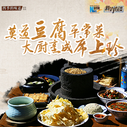 莫道豆腐平常菜，大廚烹成席上珍