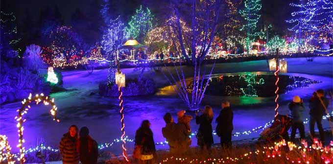 溫哥華:彩燈迎圣誕