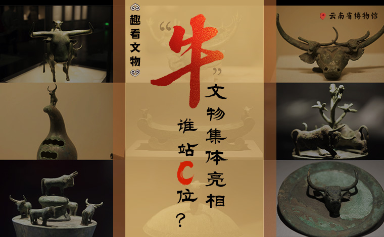 【趣看文物】“牛”文物集體亮相，誰站C位？