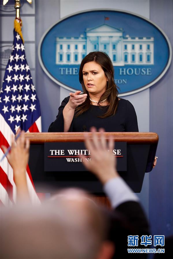 (國際)(2)美國白宮新聞秘書桑德斯將離職
