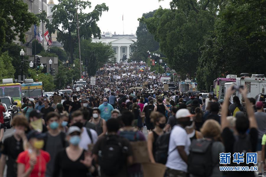 (國際)(3)美國民眾繼續舉行游行示威抗議種族歧視