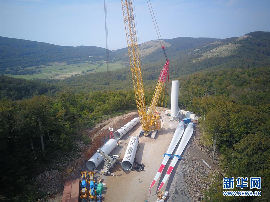 (國際·圖文互動)(1)通訊:與天氣和疫情“賽跑”——中企全力推進克羅地亞風電項目
