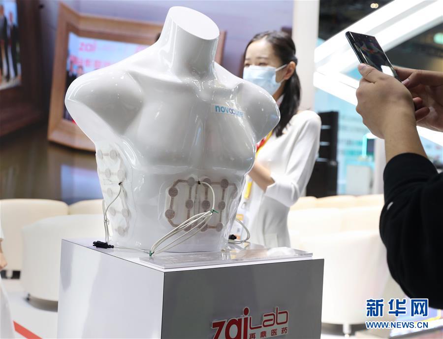 (第三屆進博會·圖文互動)(2)新疫苗、新療法,進博會最“火爆”展區見聞