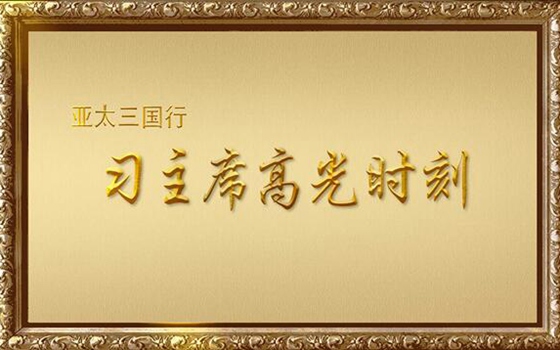 亞太三國行——習主席高光時刻